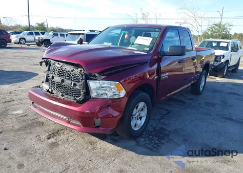 2018 Ram 1500 Express 4X4 6'4 Box from USA, damaged, VIN 1C6RR7FT4JS217779